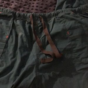 2x WonderWink scrub pants Caribbean Blue